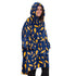 Snuggs Blanket Hoodie Dark Blue Bolt